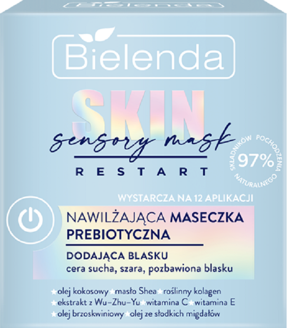 Bielenda Skin Restart Moisturizing Prebiotic Mask for Dry Skin 50ml