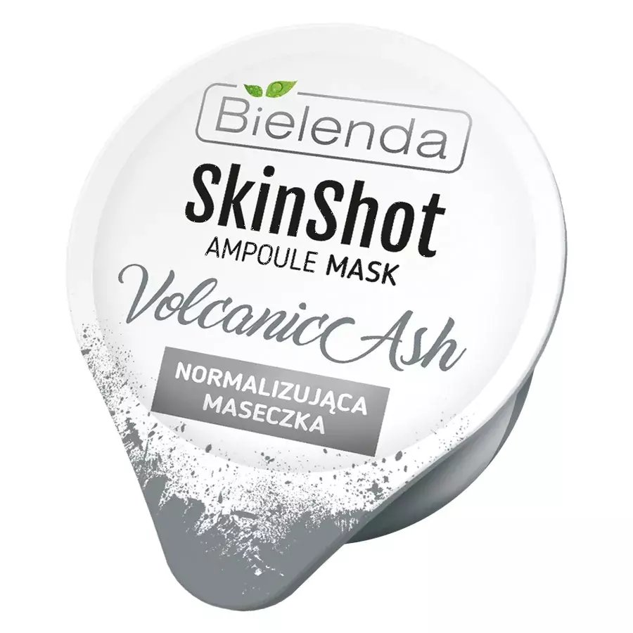 Bielenda SkinShot Volcanic Ash Detoxifying Face Mask for Acne and Oily Skin 8g