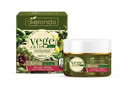 Bielenda Vege Skin Diet Anti-Age Detoxifying Face Cream for Skin with First Aging Signs 50ml 