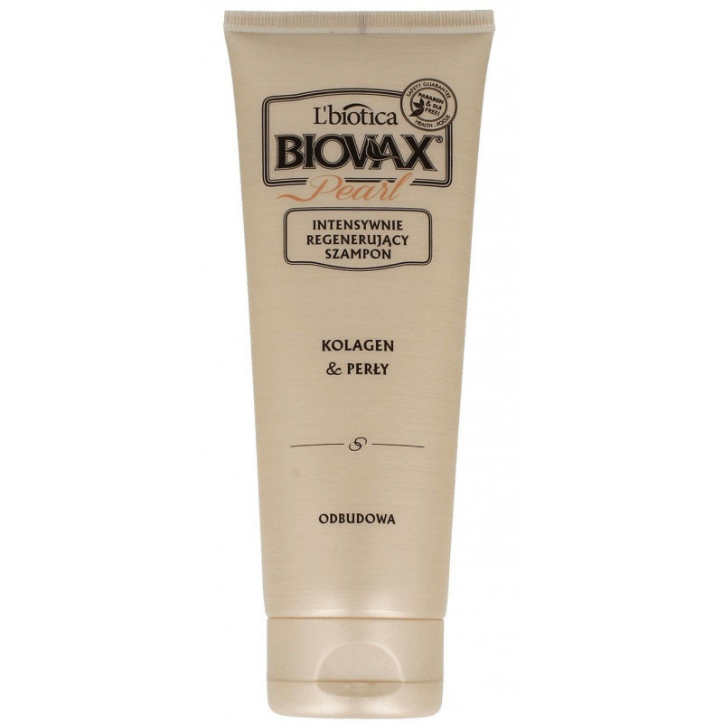 Biovax Glamor Pearl Intensively Regenerating Shampoo Collagen & Pearls 200ml 