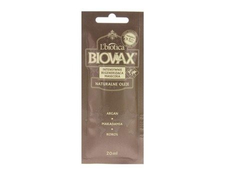 Biovax Intensively Regenerating Macadamia Hair Mask 20ml