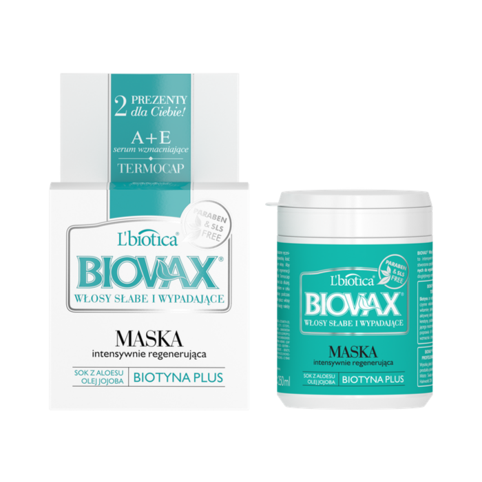 Biovax Intensively Regenerating Mask for Weak Hair 250ml