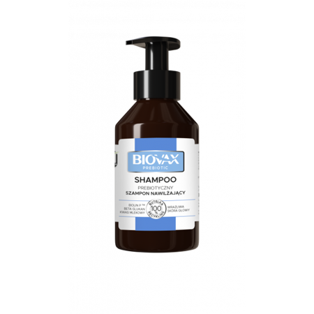 Biovax Prebiotic Moisturizing Shampoo for Sensitive Scalp 200ml
