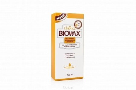 Biovax Regenerating Shampoo For Dry and Damaged Hair 200ml
