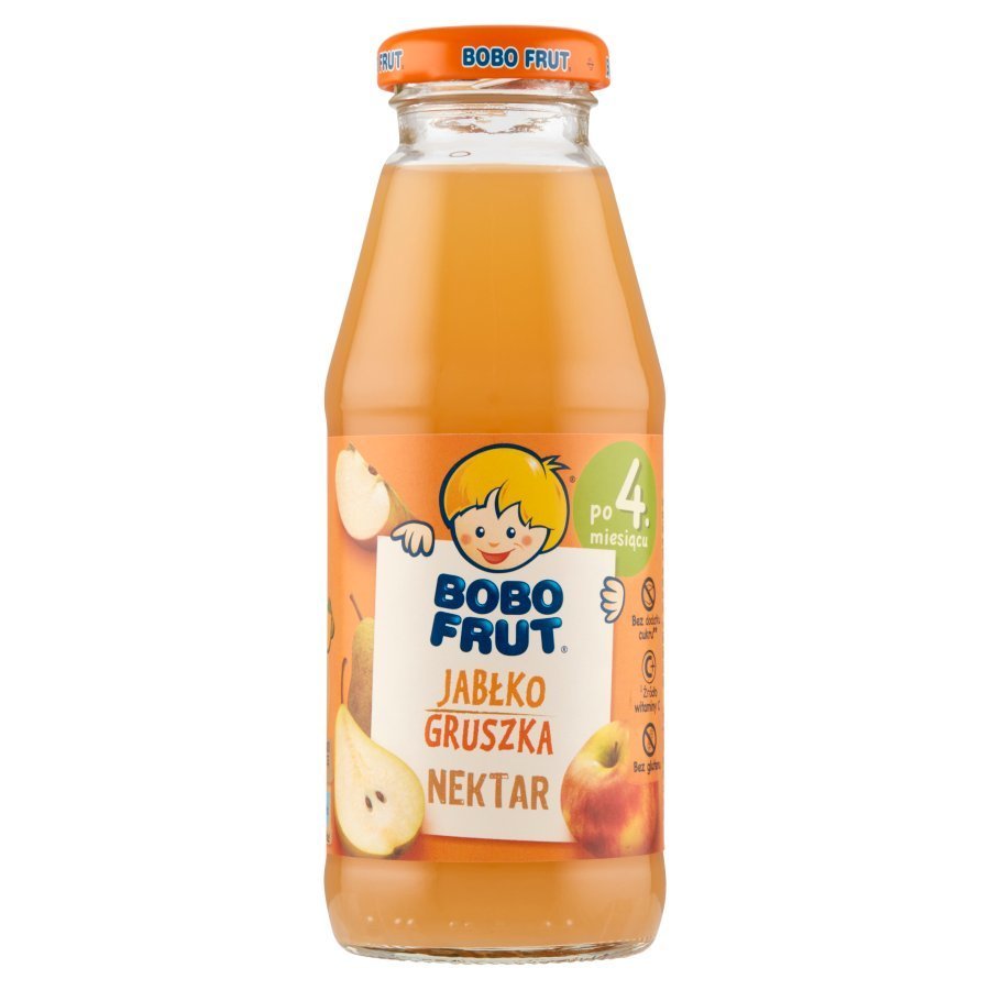 Bobo Frut Nektar Apple Pear for Kids and Babies after 4 Months Onwards 300ml