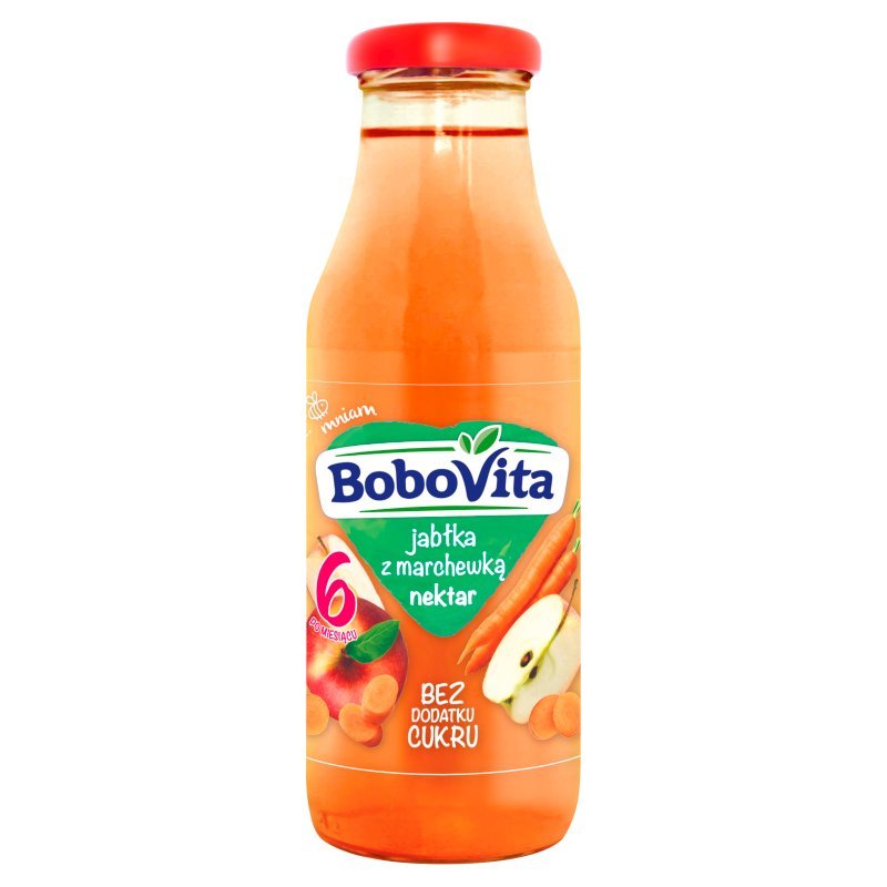BoboVita Nectar Apples with Carrots for Infants after 6th Month 300ml