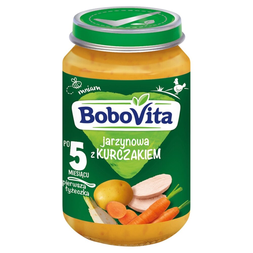 BoboVita Vegetable with Chicken for Babies after 5 Months 190g