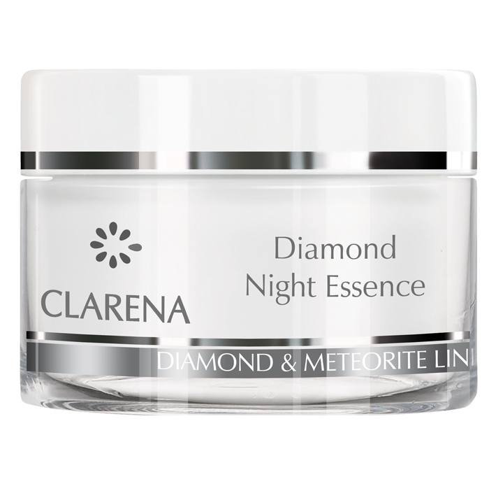 Clarena Diamond Meteorite Line Night Essence Luxury Concentrated Cream for Mature Skin 50ml 