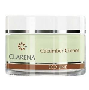 Clarena Eco Line Antibacterial and Moisturizing Cucumber Face Cream for Oily Skin 50ml