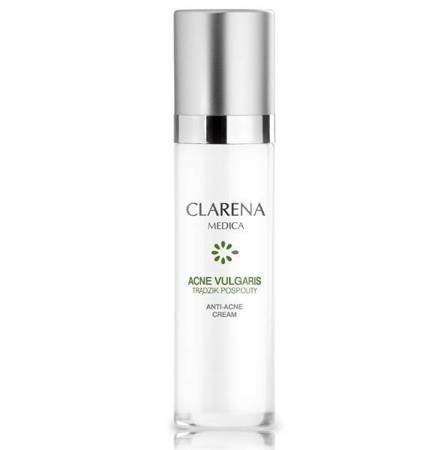 Clarena Medica Hypoallergenic Regenerating Cream Reducing Acne Changes 50ml
