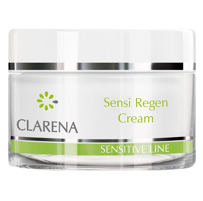 Clarena Sensitive Sensi Regen Regenerating Cream for Sensitive and Prone to Allergies Skin 50ml