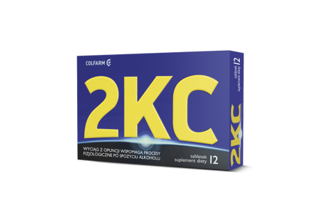 Colfarm 2KC Supporting Physiological Processes after Drinking Alcohol 6 Tablets