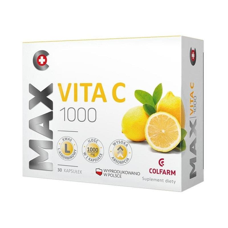 Colfarm Max Vita C Vitamin C 1000mg 15 Capsules