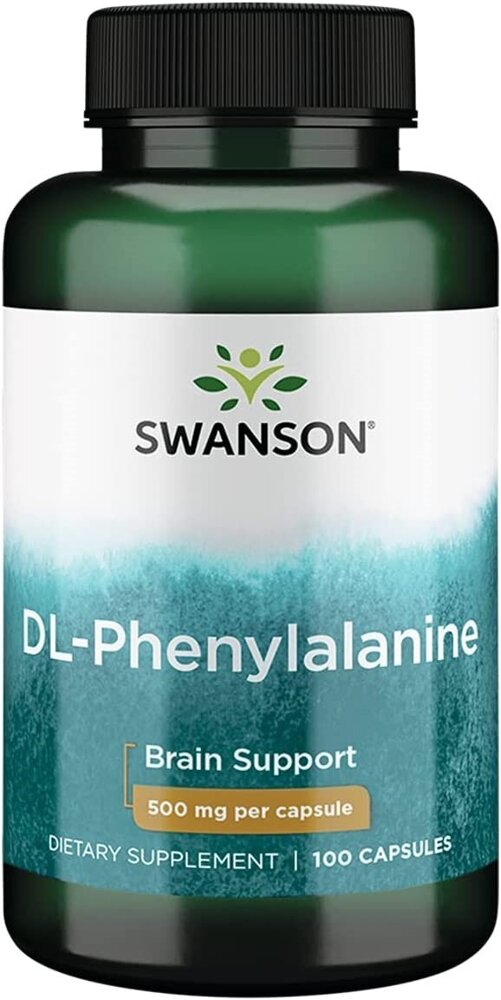 DL-Phenylalanine, 500mg - 100 caps