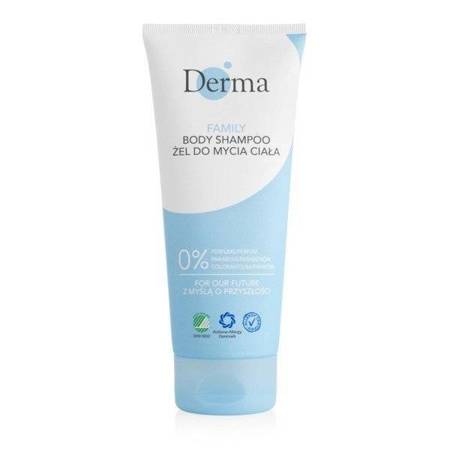 Derma Family Hypoallergenic Shower Gel Cleansing Skin Care 200ml