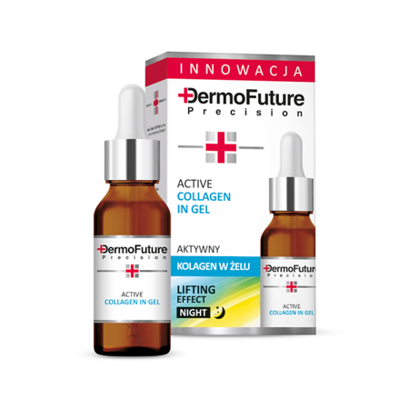 Dermofuture Active Collagen Face Gel for Night with Lifting Effect 20ml