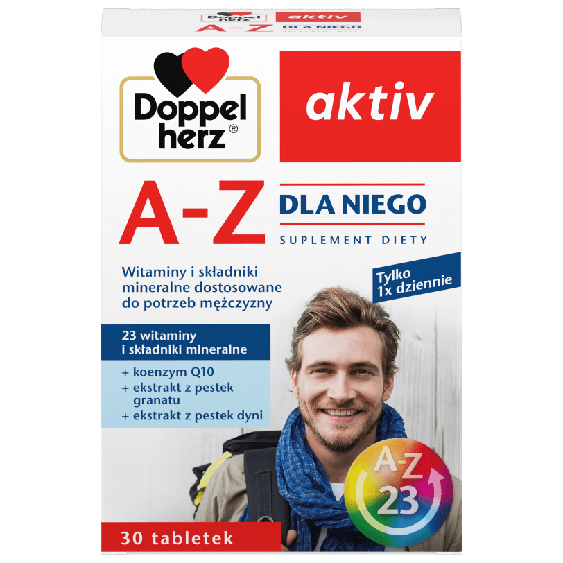 Doppelherz Aktiv A - Z for Him Vitamins and Minerals 30 Pieces