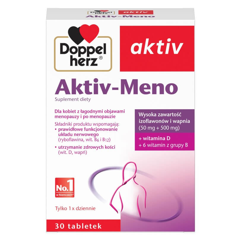 Doppelherz Aktiv Aktiv-Meno Osseous System 30 Tablets