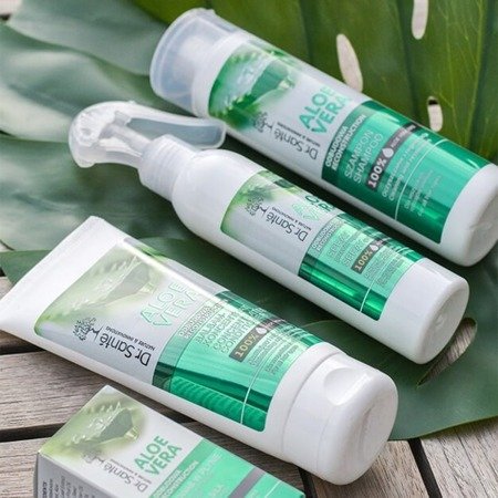 Dr Sante Aloe Vera Hair Set Shampoo Conditioner Spray and Serum 250x200x150x30ml 
