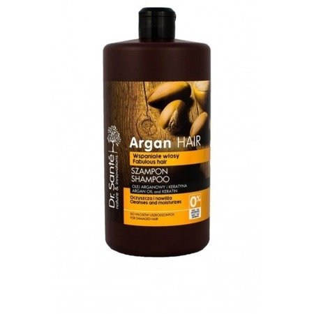 Dr. Sante Argan Hair Shampoo for Damaged Hair with Keratin and Argan Oil 1000ml