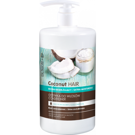 Dr. Sante Coconut Hair Conditioner with Coconut Oil for Dry and Brittle Hair 1000ml