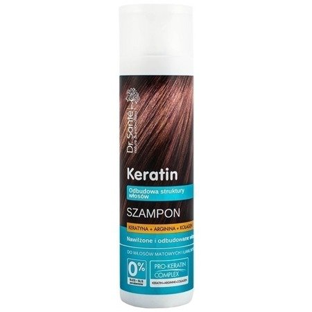 Dr. Sante Keratin Rebuilding Shampoo with Arginine and Collagen for Dull and Brittle Hair 250ml