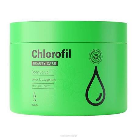 DuoLife Chlorofil Detoxifying Oxygenating Sugar Body Scrub 200ml