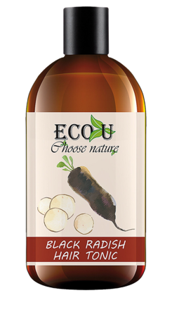 EcoU Black Radish Hair Tonic Conditioner for Weak and Falling Out Hair 200ml