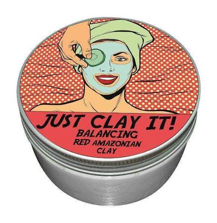 EcoU Just Clay It Balancing Softnening and Cleansing Red Amazonian Clay 70g
