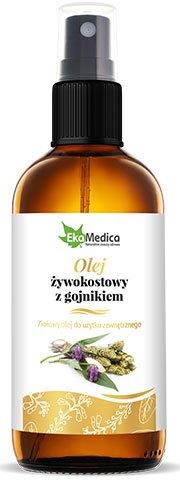 EkaMedica Herbal Comfrey Oil with Gentian Protecting Skin Soothing Properties 100ml