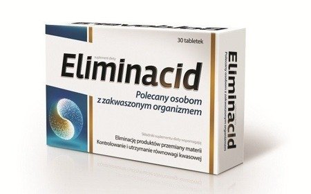 Eliminacid Recommended for People with Acidified Body Healthy Skin Nails 30 pcs.