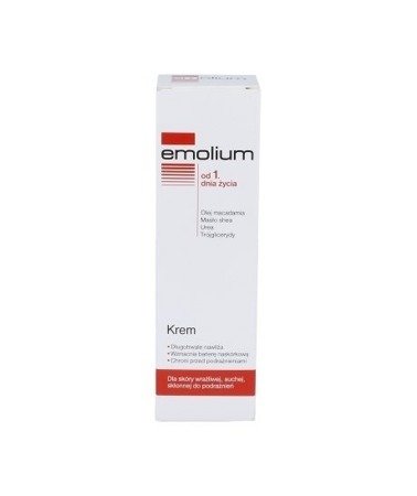 Emolium Cream for Fragile and Very Dry Skin 75ml