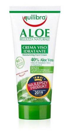 Equilibra Aloe Aloe Moisturizing and Soothing Face Cream 75ml