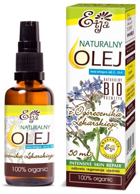 Etja Bio Borage Oil for Mature Sensitive and Dry Skin 50ml