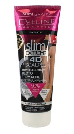 Eveline 4D Slim Extreme Scalpel Anti-Cellulite Terminal Mud for Body Care 250ml 