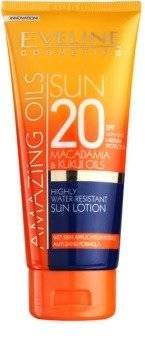Eveline Amazing Oils Highly Water Resistant Sun Lotion with SPF20 200ml