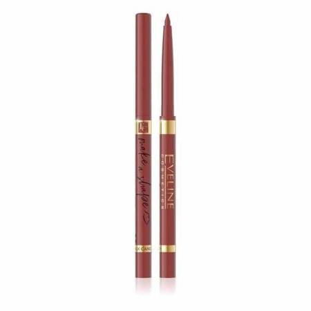 Eveline Automatic Lip Liner Make a Shape Long Lasting Formula 01 Milk Candy 1 Piece