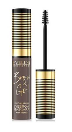 Eveline Brow and Glow Dark Eyebrow Mascara No. 05 Taupe 10ml