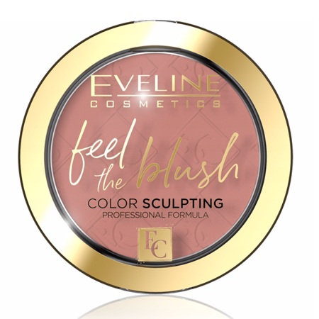 Eveline Feel the Blush Contouring Blusher Color Sculpt 04 Tea Rose 5g