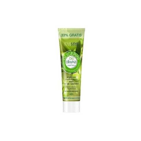 Eveline Glycerin Bio Olive Deeply Nourishing and Smoothing Hand and Nail Cream 125ml 