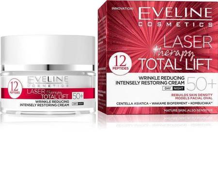 Eveline Laser Therapy Total Lift 50+ Lifting Anti-Wrinkle Day and Night Cream 50ml 