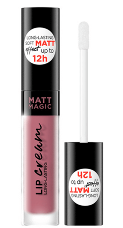 Eveline Lip Cream Matt Magic Lipstick No. 01 Nude Rose 4.5ml