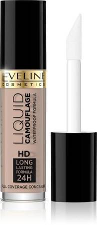 Eveline Liquid Camouflage 24 HD Lasting Face Concealer High Coverage 02A Beige 5ml