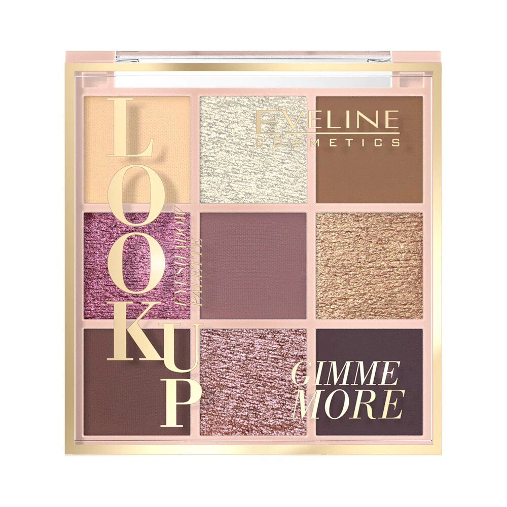 Eveline Look Up Gimme More Palette of 9 Eye Shadows 10g