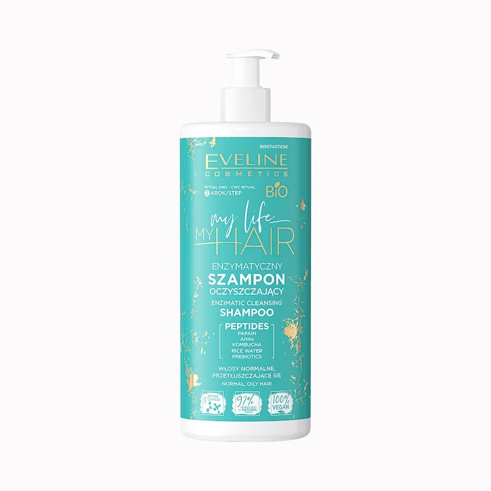 Eveline My Life My Hair Enzymatic Cleansing Shampoo for Normal and Oily Hair 400ml