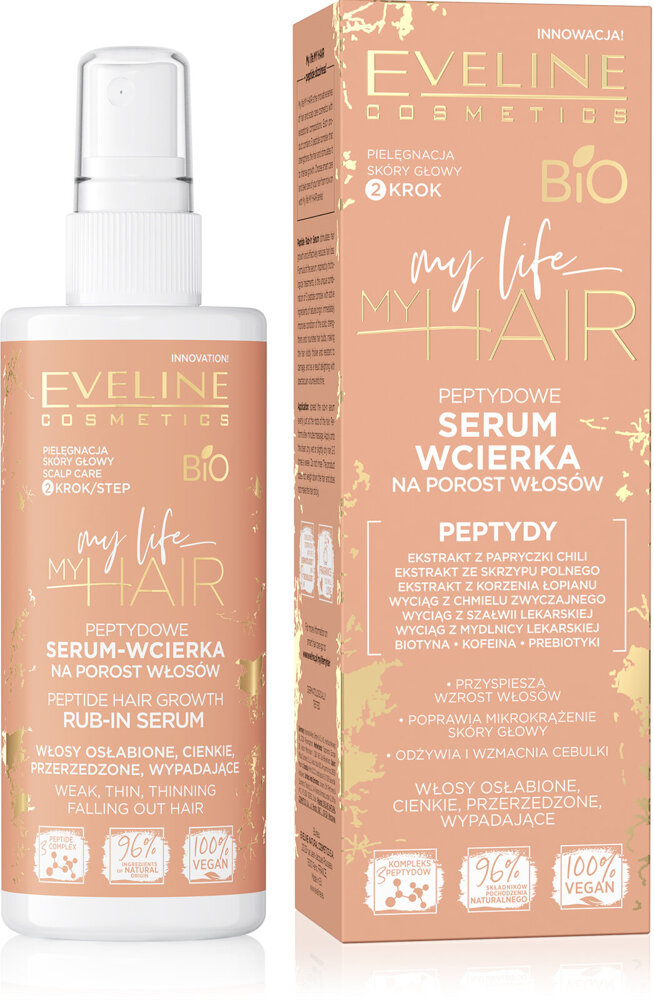 Eveline My Life My Hair Peptide Serum-Lotion for Hair Growth 150ml