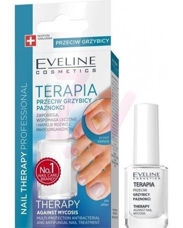 Eveline Nail Therapy Conditioner for Problematic Nails against Fungus 12ml