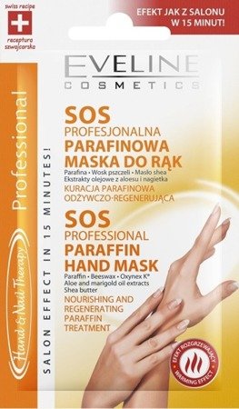 Eveline SOS Professional Paraffin Hand and Nail Mask with Shea Butter 7ml