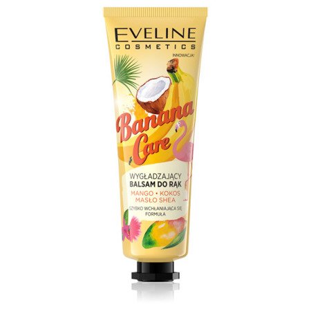 Eveline Sweet Hands Banana Care Smoothing Hand Balm with Shea Butter 50ml 