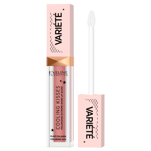 Eveline Variete Cooling Kisses Lip Gloss Increasing Lips Volume No. 03 Star Glow 6.8ml